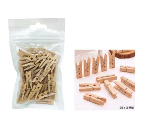 50 pieces mini clips