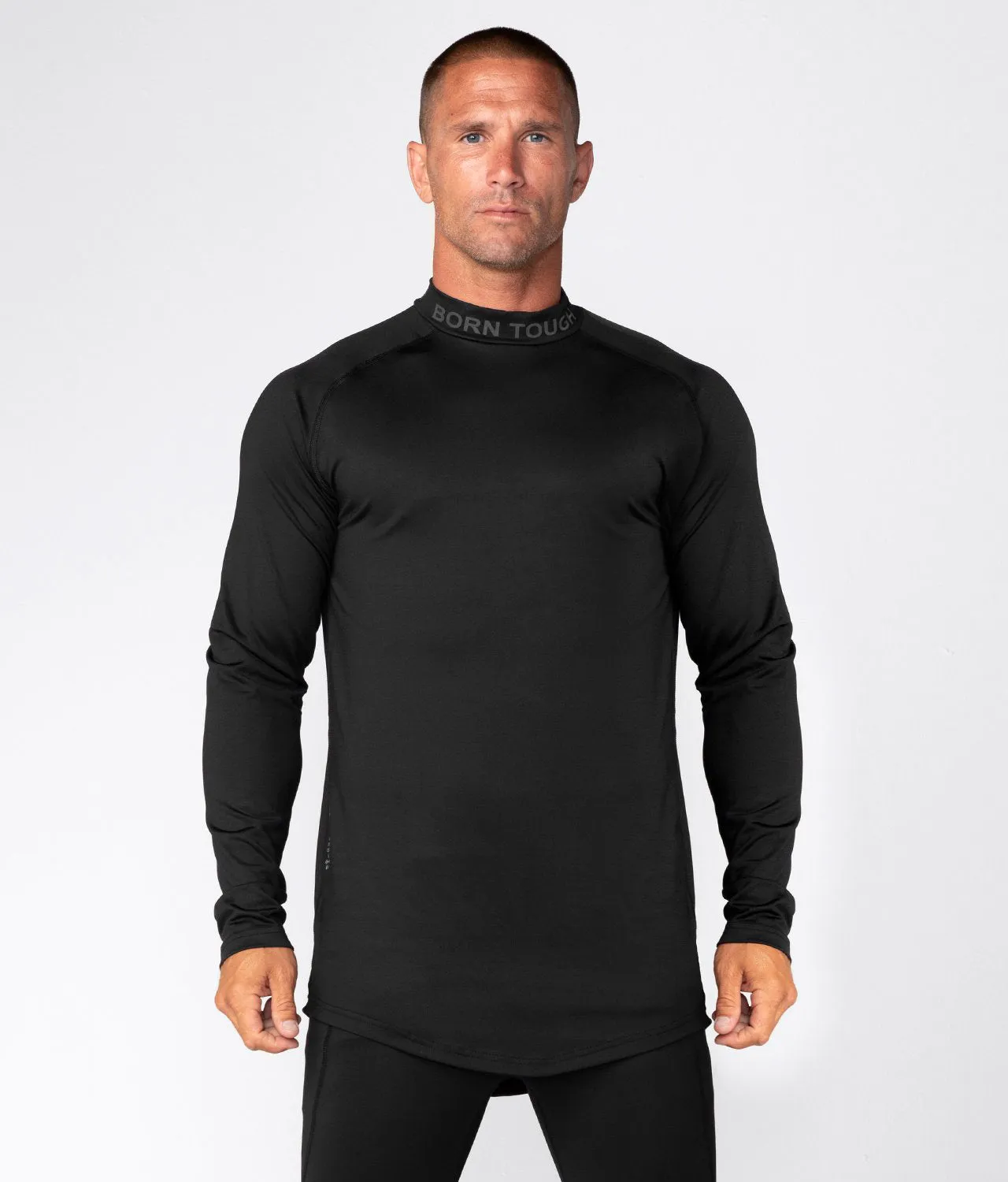 9400 . Momentum Regular-Fit Base Layer Shirt - Black