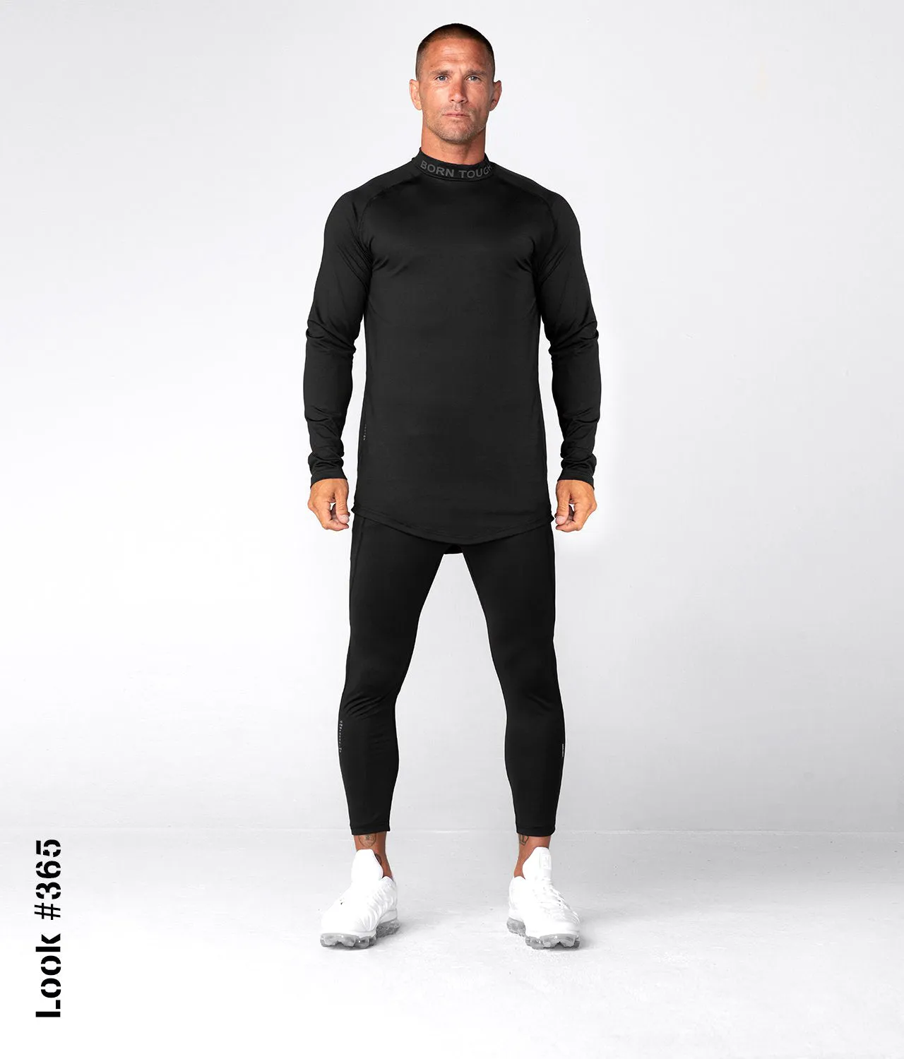 9400 . Momentum Regular-Fit Base Layer Shirt - Black