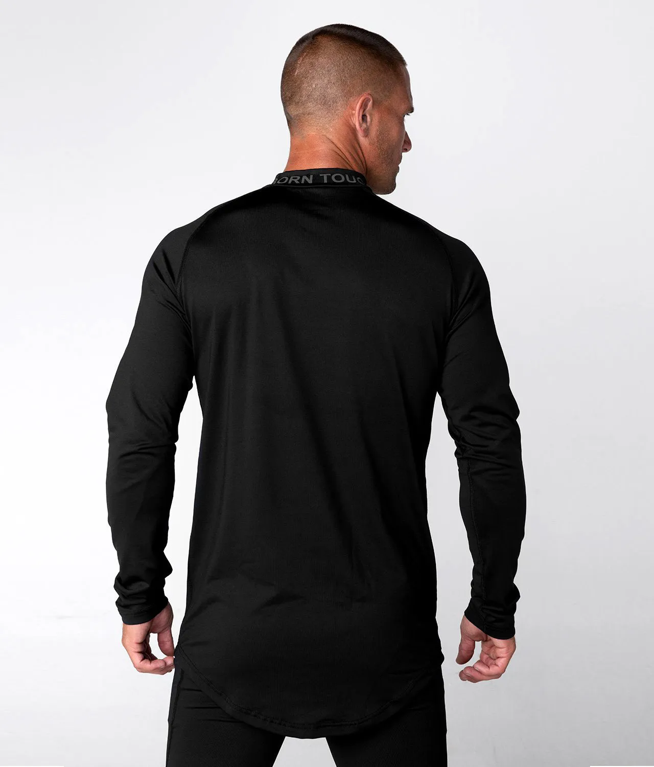 9400 . Momentum Regular-Fit Base Layer Shirt - Black