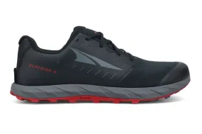 Altra Mens Superior 5 Trail Runners - Black/Red