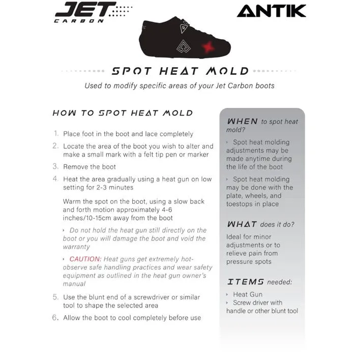 Antik Jet Carbon Boots