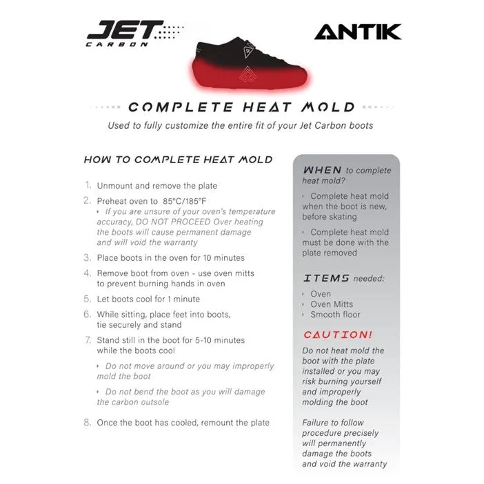 Antik Jet Carbon Boots