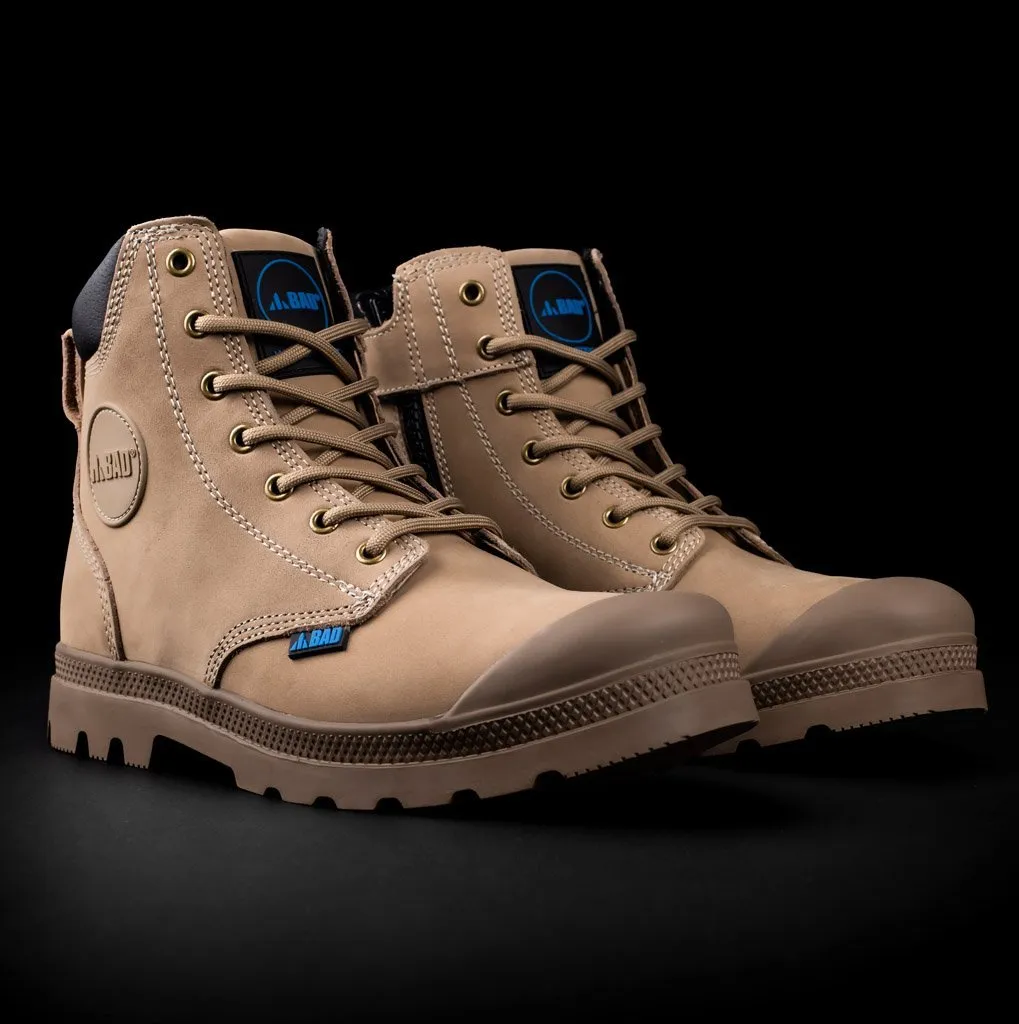 BAD SIGNATURE ZIP SIDE SAFETY WORK BOOTS