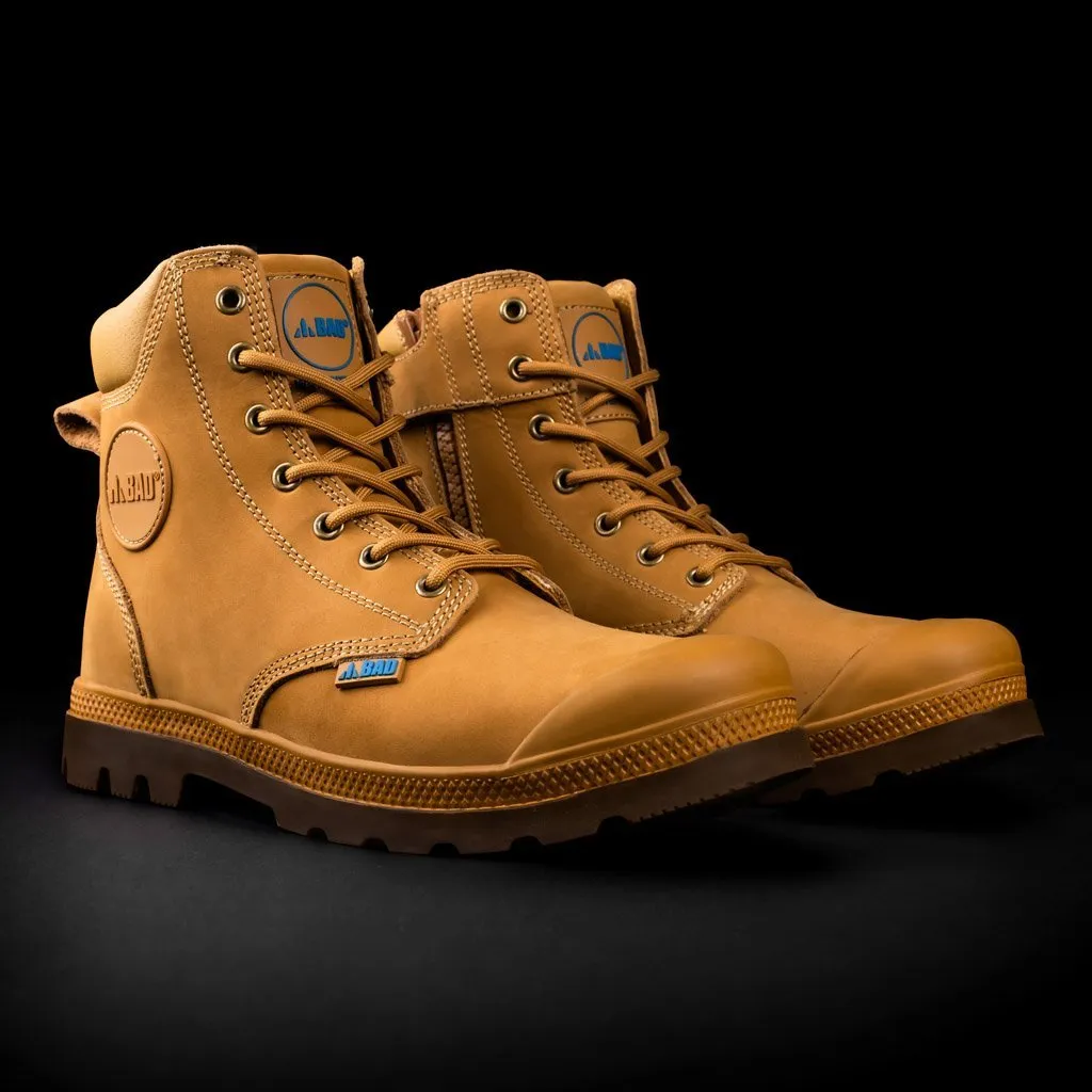 BAD SIGNATURE ZIP SIDE SAFETY WORK BOOTS