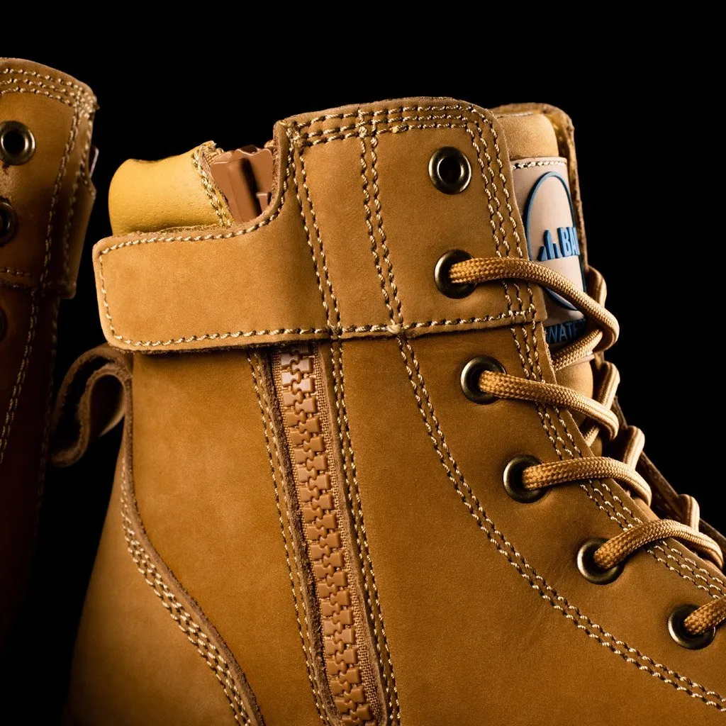 BAD SIGNATURE ZIP SIDE SAFETY WORK BOOTS