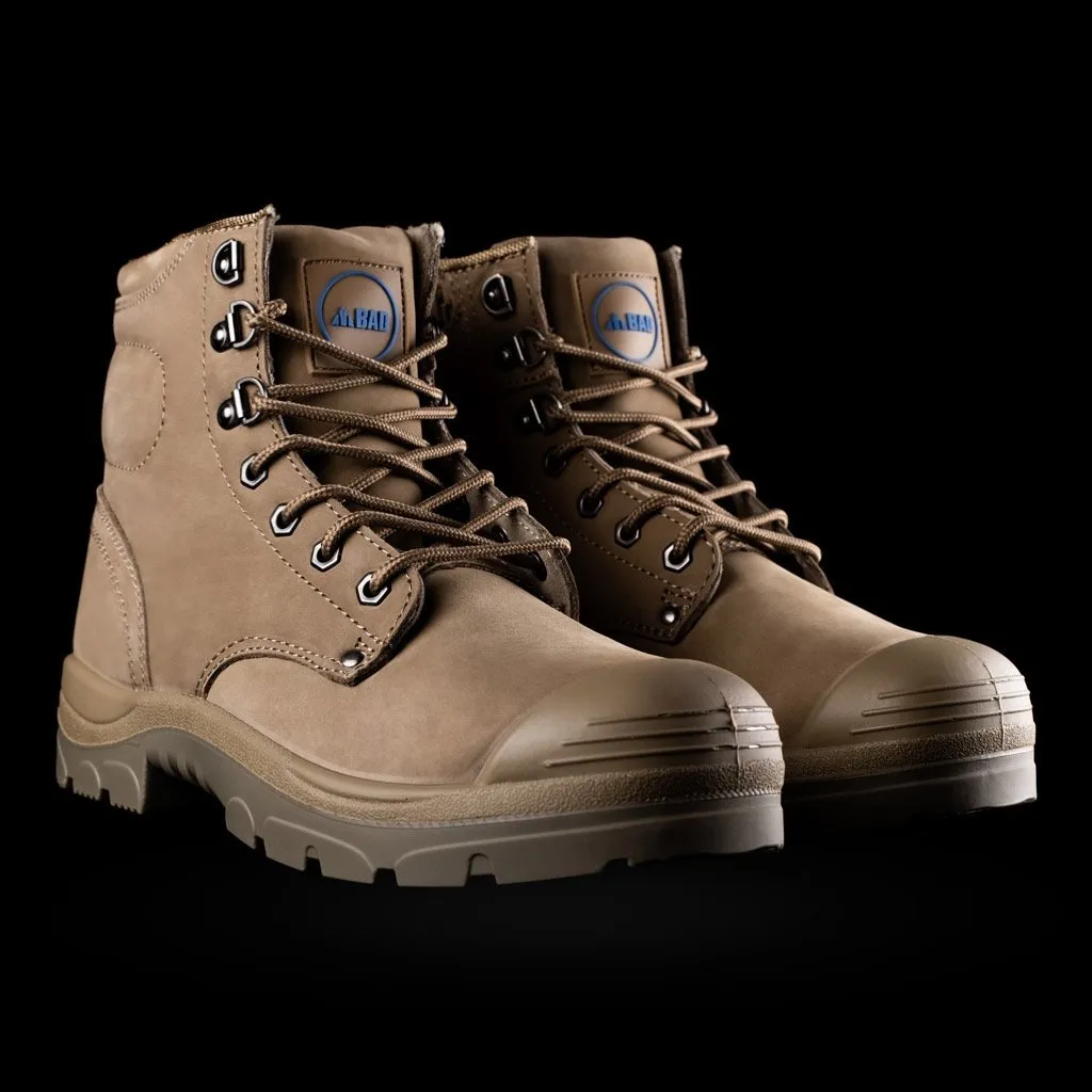 BAD STORM ZIP SIDE SAFETY WORK BOOTS