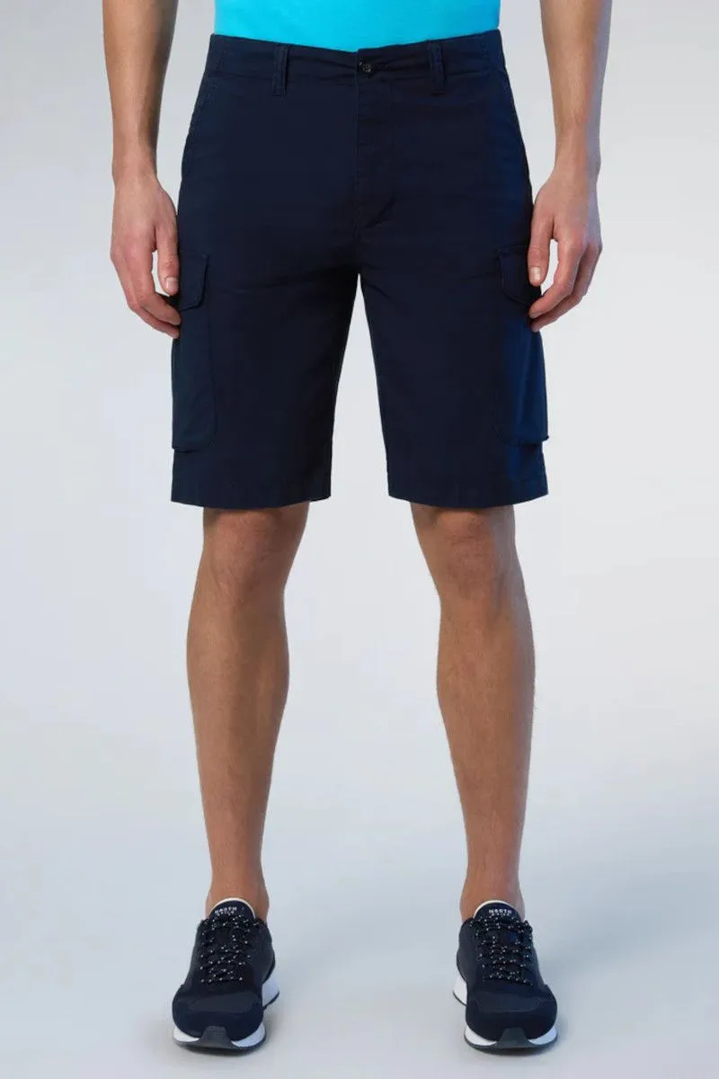 Bermuda cargo uomo Blu