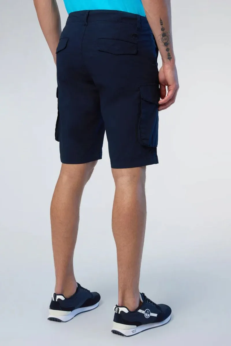 Bermuda cargo uomo Blu