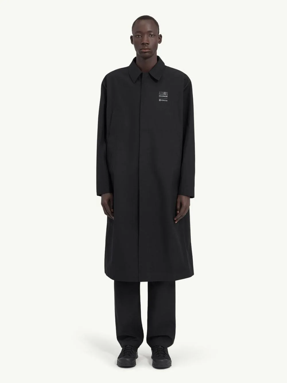 Black GORE-TEX Trench Coat