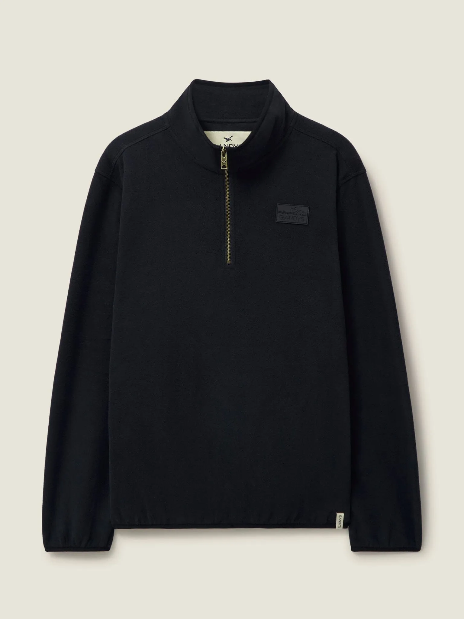 Black Nevis 1/4 Zip Lightweight Fleece