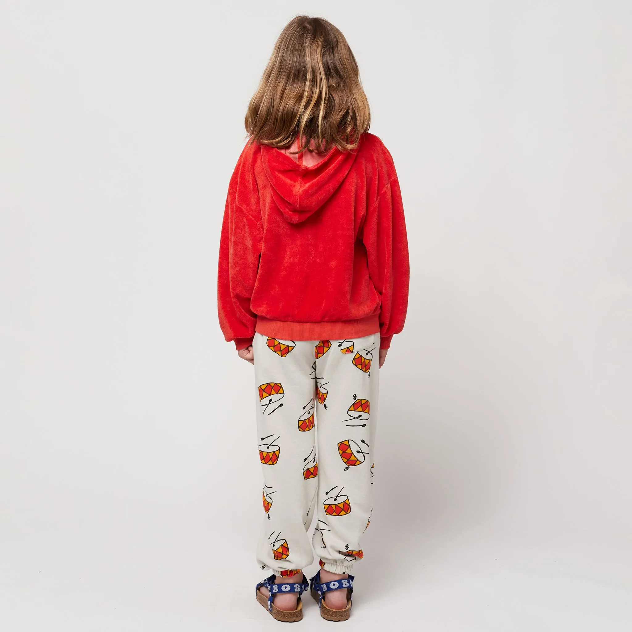 Bobo Choses Child Play The Drums All Over Sweatpants Grey