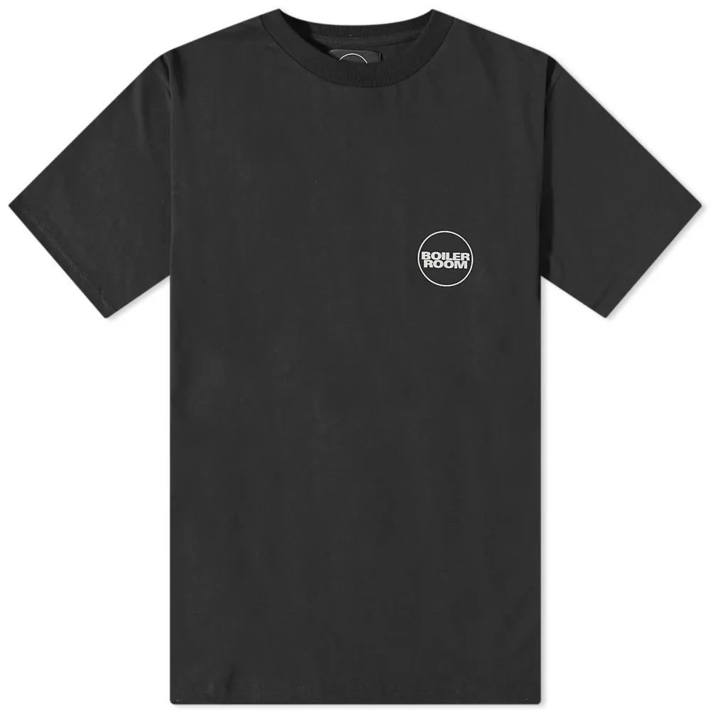 Boiler Room 3M Logo T-ShirtBlack