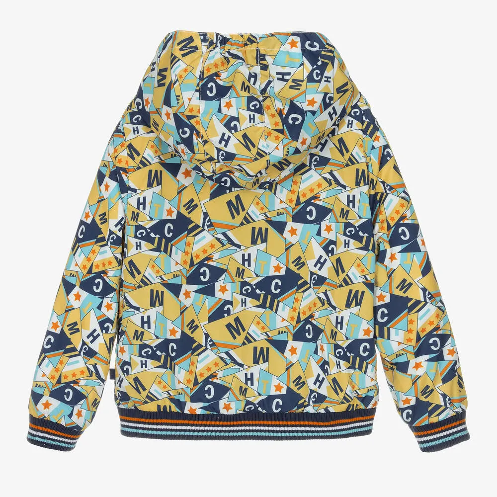 Boys Yellow Windbreaker Jacket