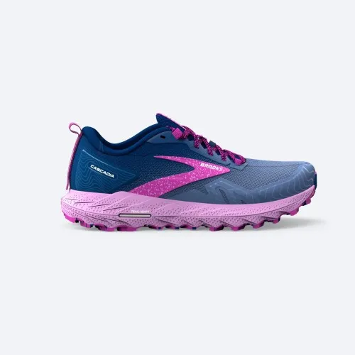 Brooks Cascadia 17 Navy Blue / Purple / Violet  Find out why the Cascadia has been loved by trail runners for years. The new men