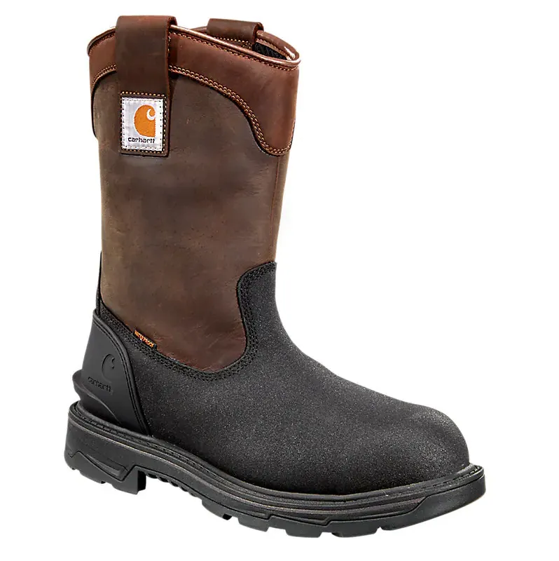 Carhartt IRONWOOD INSULATED 11 ALLOY TOE WELLINGTON 12M Brown Oil Tanned/Black Coated