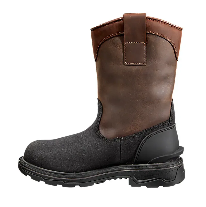 Carhartt IRONWOOD INSULATED 11 ALLOY TOE WELLINGTON 12M Brown Oil Tanned/Black Coated