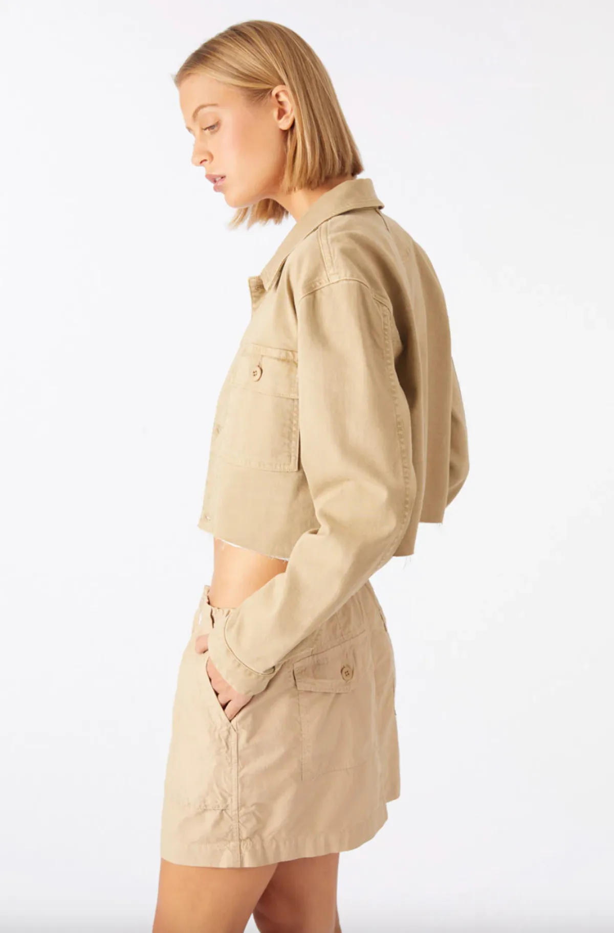 Carly Jacket - Khaki