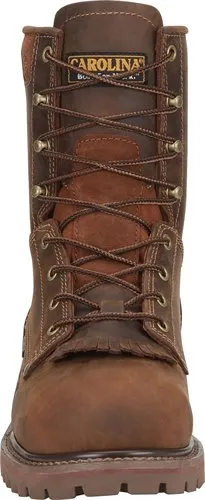 Carolina Mens CA8028 8”inch Soft Toe Waterproof Boot- Kharthoum Cigar Leather Upper