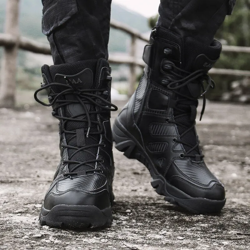 combat boots techwear