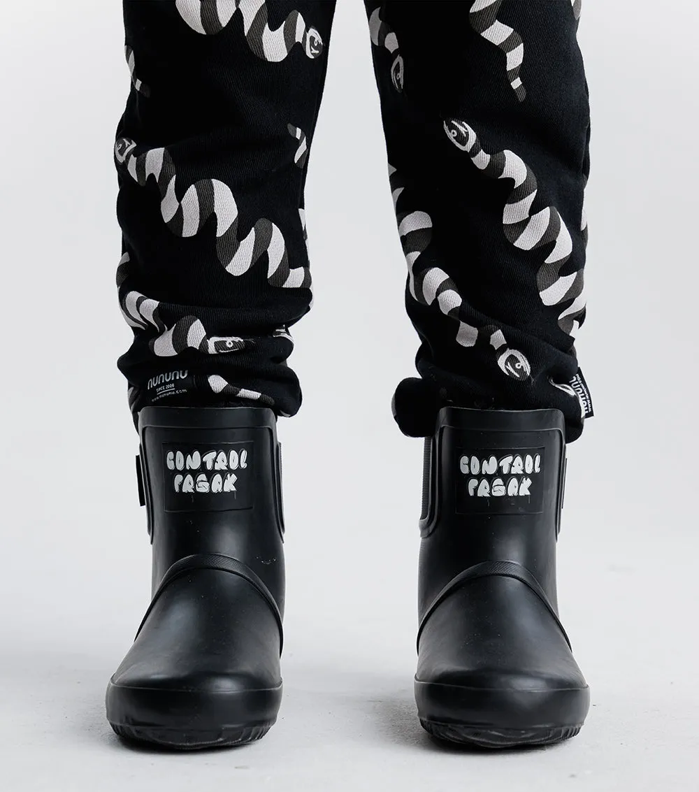 control freak lined rain boots