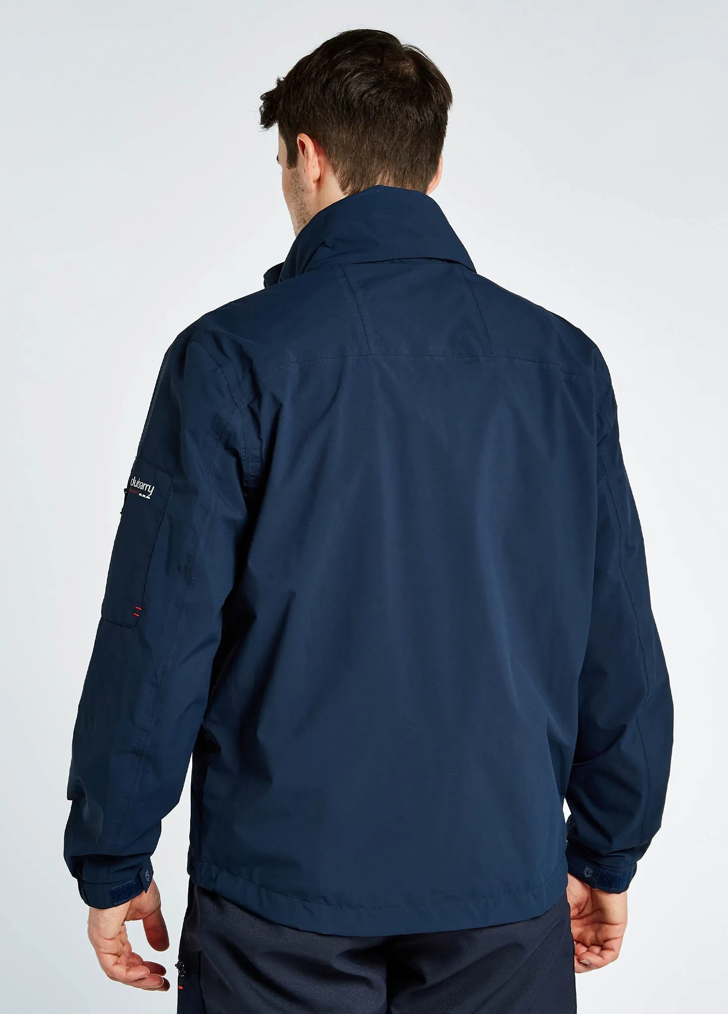 Croatia Men's Fleece-lined Crew Jacket - Navy