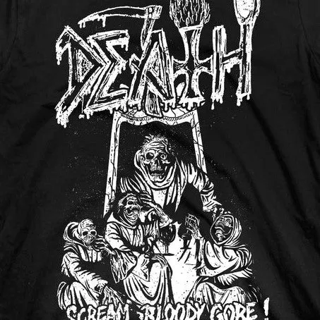 Death Scream Bloody Gore Sketch Shirt