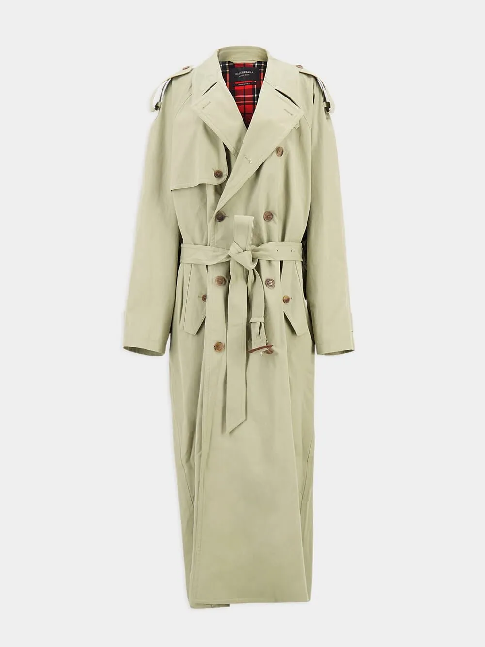 Double-Breasted Trench Coat