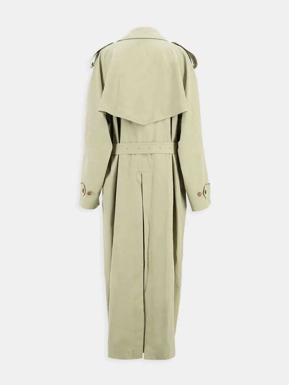 Double-Breasted Trench Coat