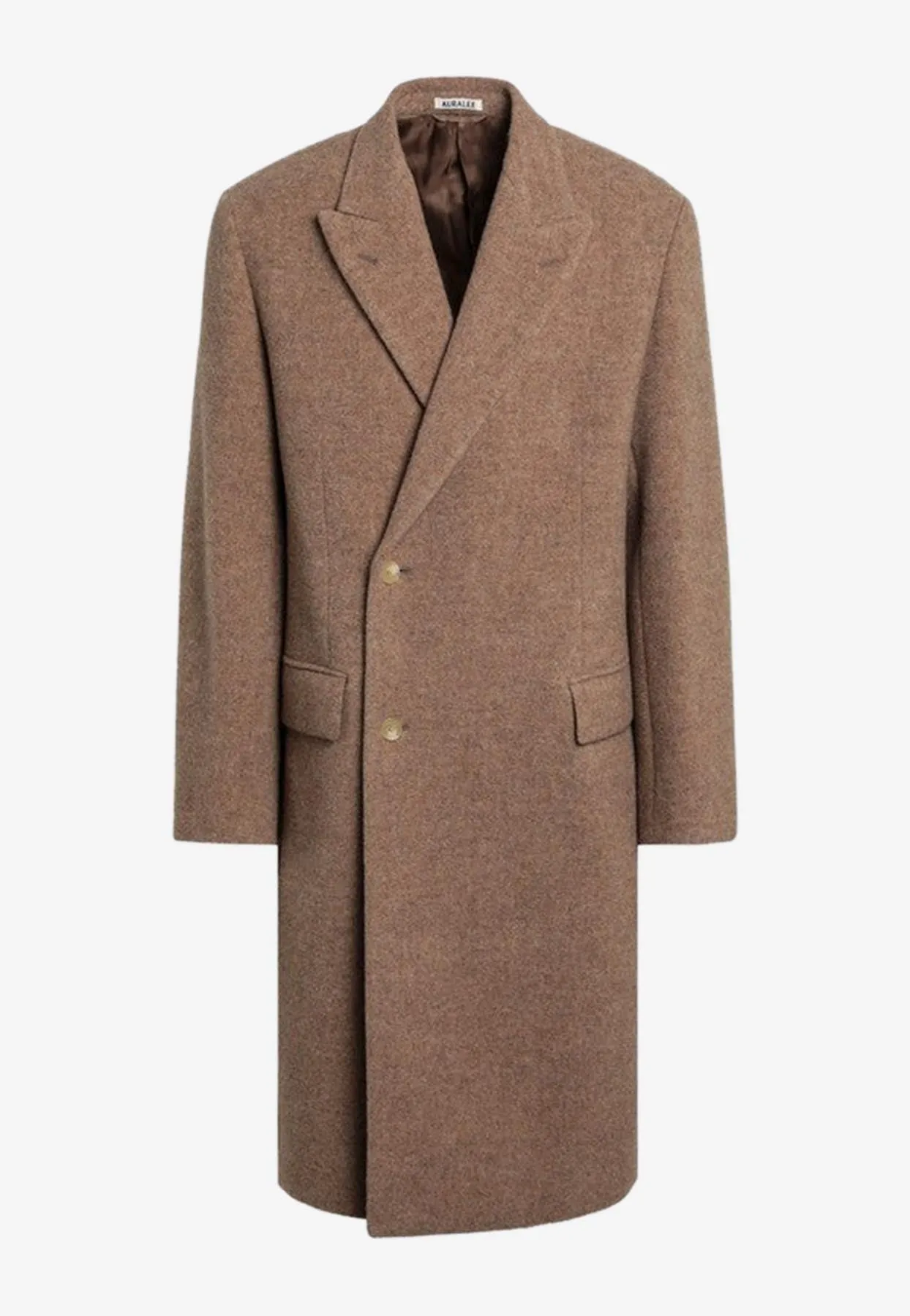 Double-Breasted Wool Coat