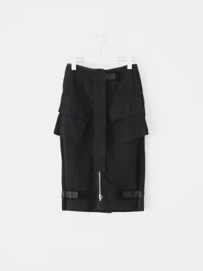 Dries Van Noten AW14 Zip Cargo Skirt