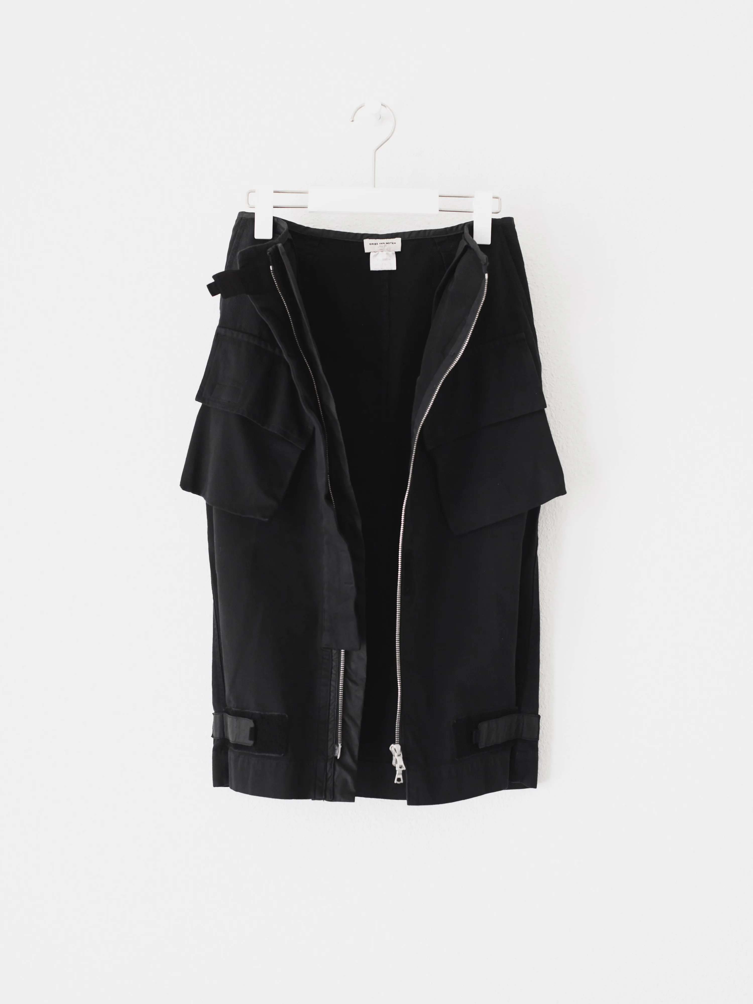 Dries Van Noten AW14 Zip Cargo Skirt