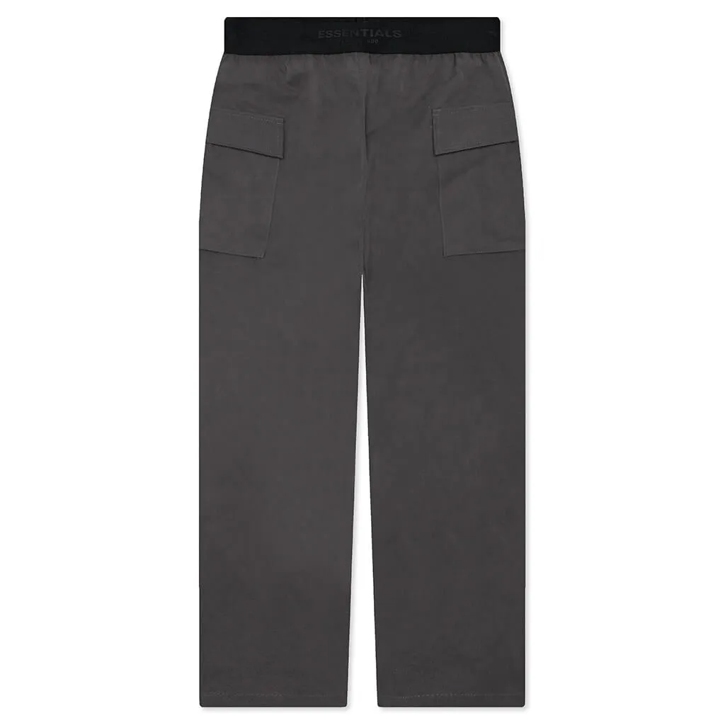 Essentials Women's Cargo Pant - Iron