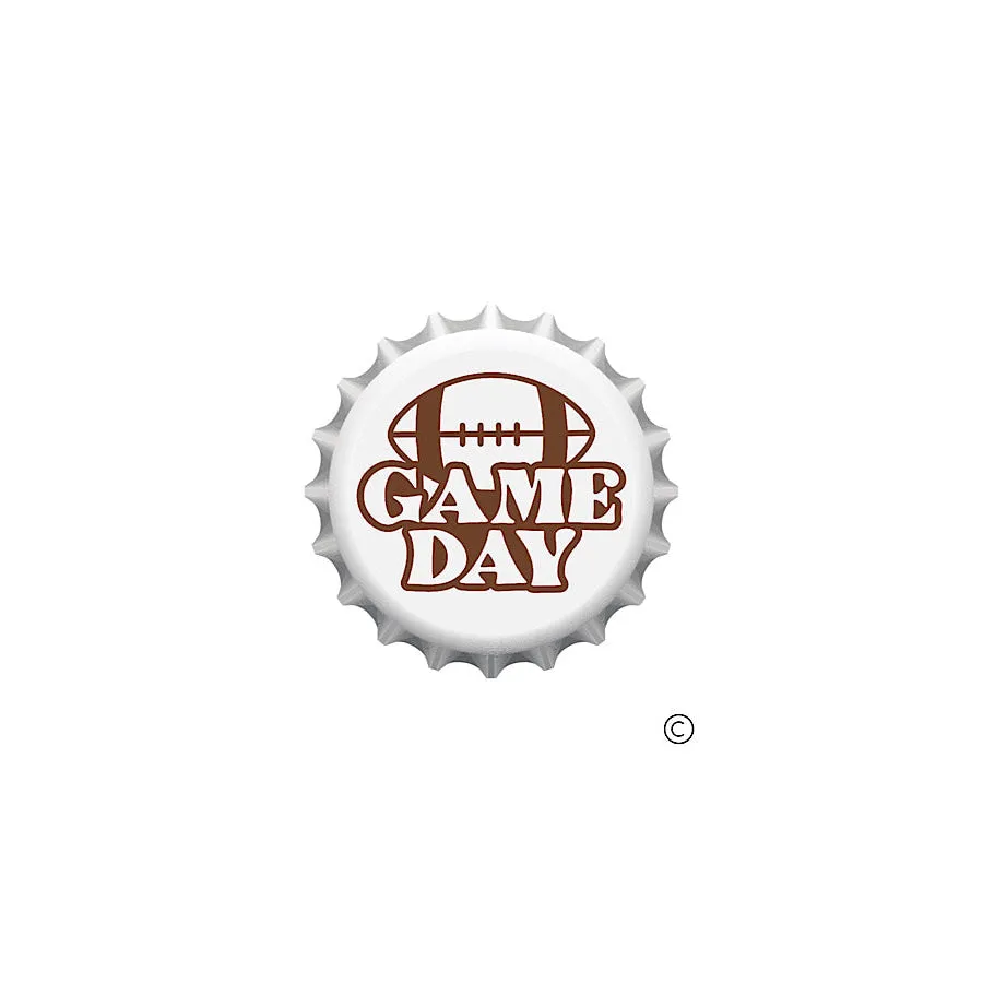 ETA 8/30 - Game Day Bottle Cap Pin