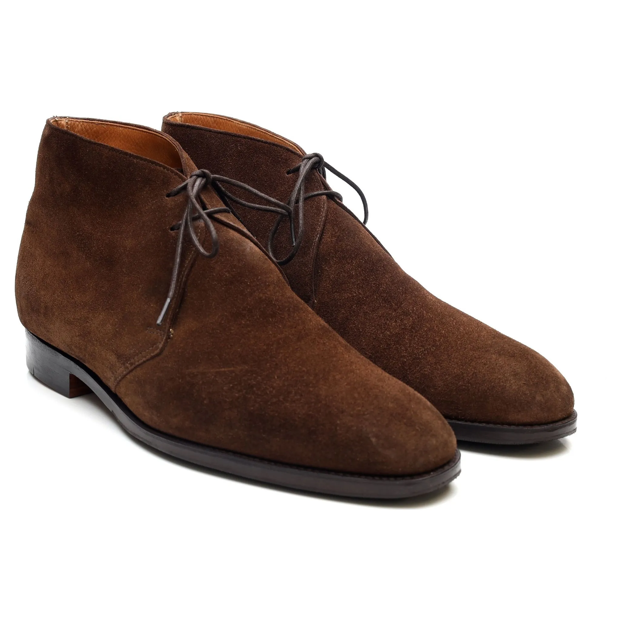 'Evesham' Brown Suede Chukka Boots UK 9.5 E