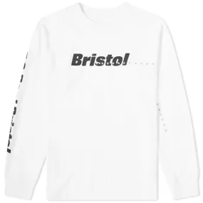 F.C. Real Bristol Long Sleeve Reflective 45 Stars T-ShirtWhite