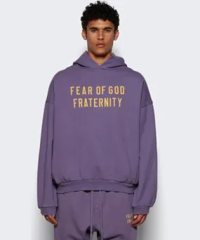 Fear of God Heavy Fleece Hoodie Lavender