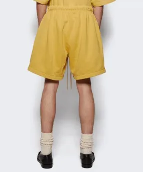 Fear of God Heavy Fleece Soccer Short Amber