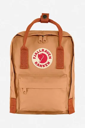 Fjallraven backpack Kanken Mini orange color