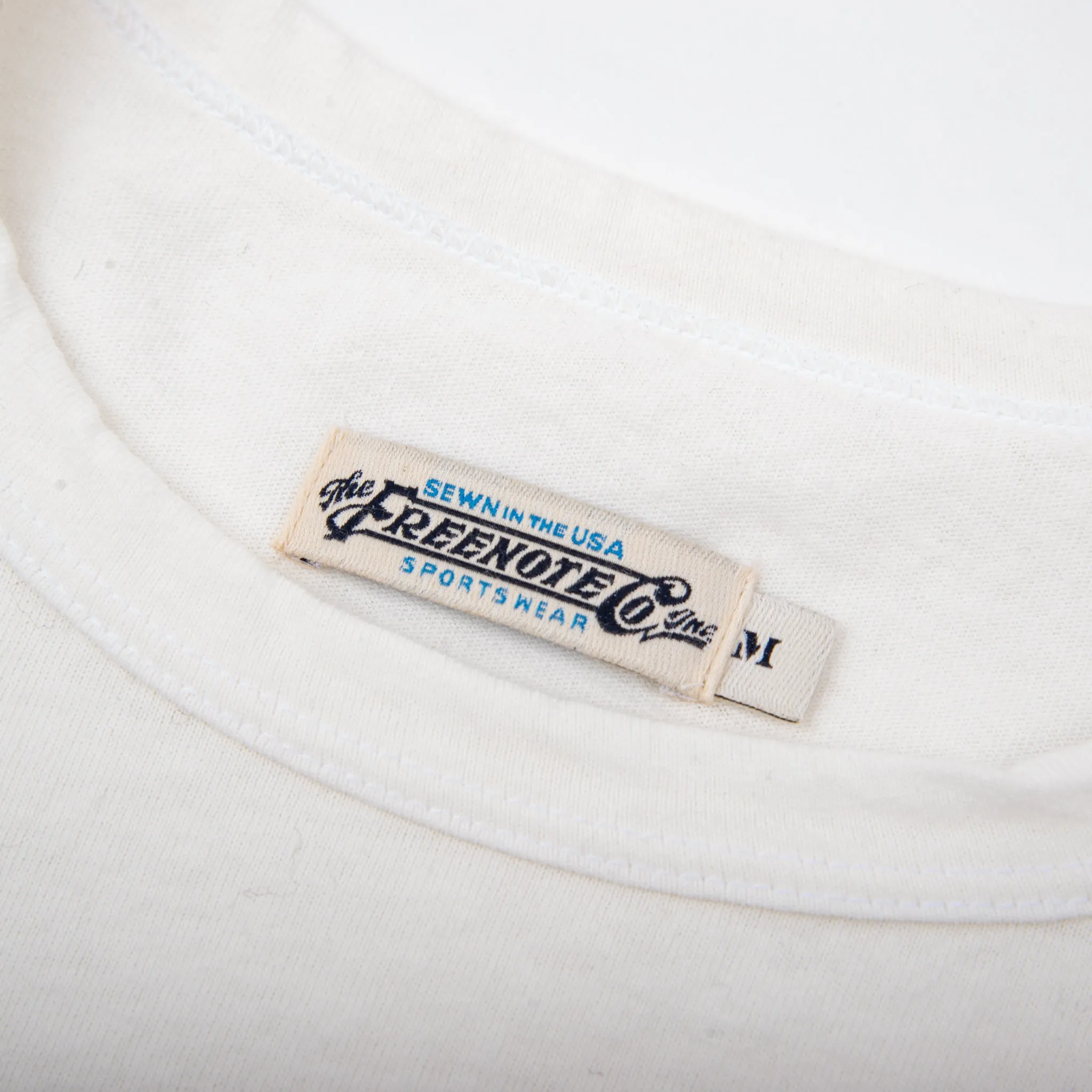 Freenote - Tee 9 oz Long Sleeve White