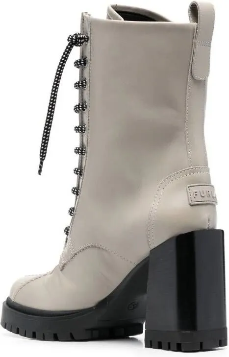 Furla Climb 95mm hiking boots Grey