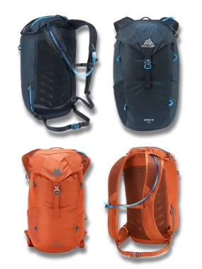 Gregory Nano 18 H2O Hydration Pack – Compact and Lightweight Redrock Backpack for Outdoor Adventures