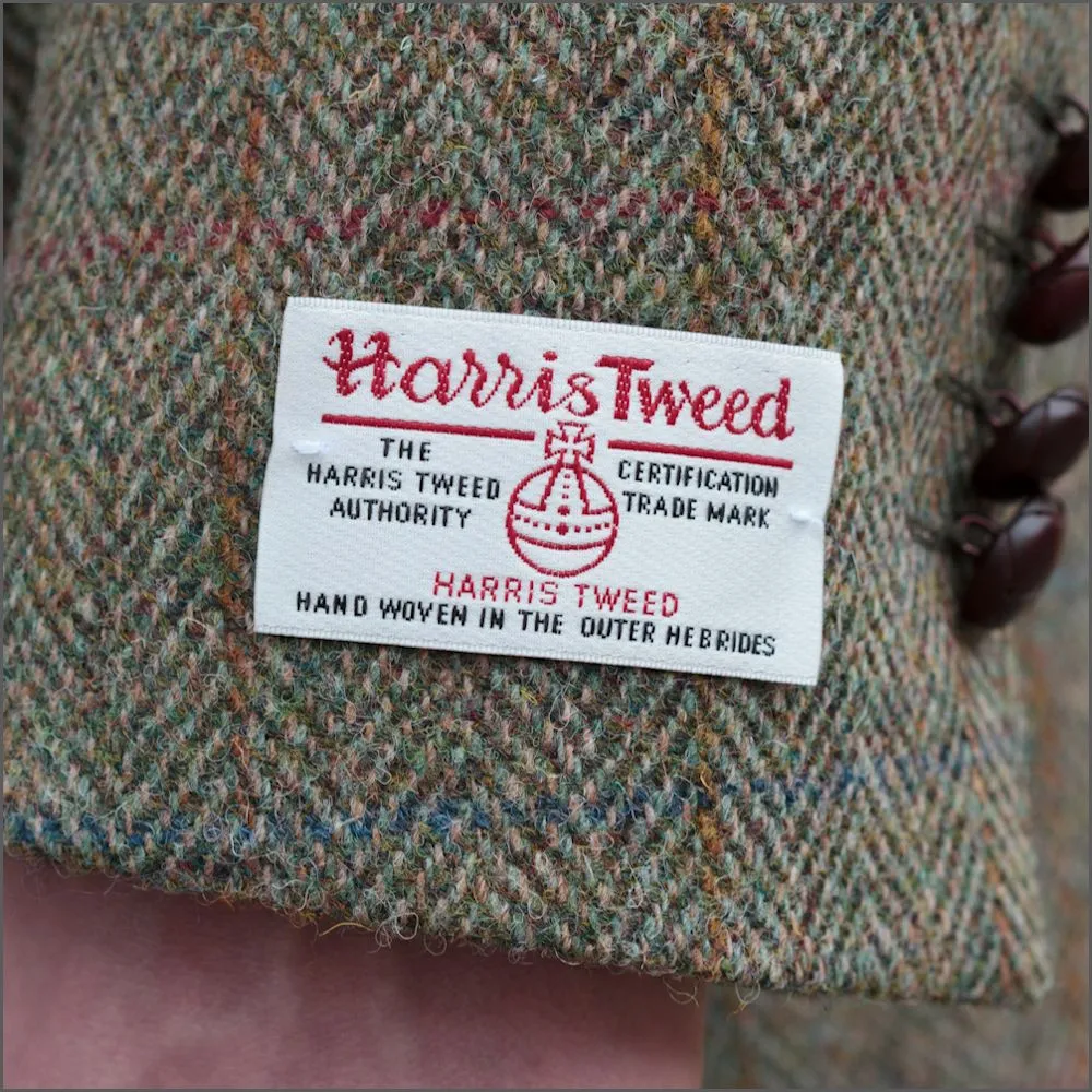 Harris Tweed Beige/Olive Herrinbone Jacket*