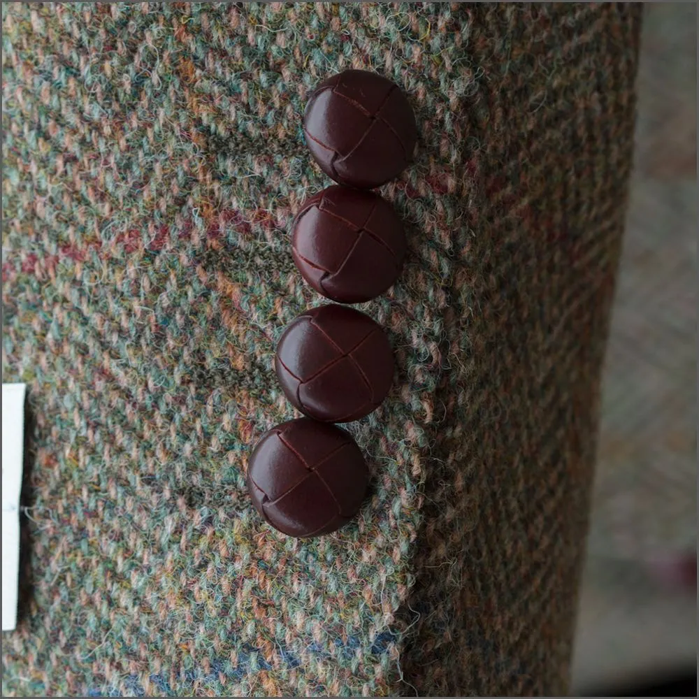 Harris Tweed Beige/Olive Herrinbone Jacket*