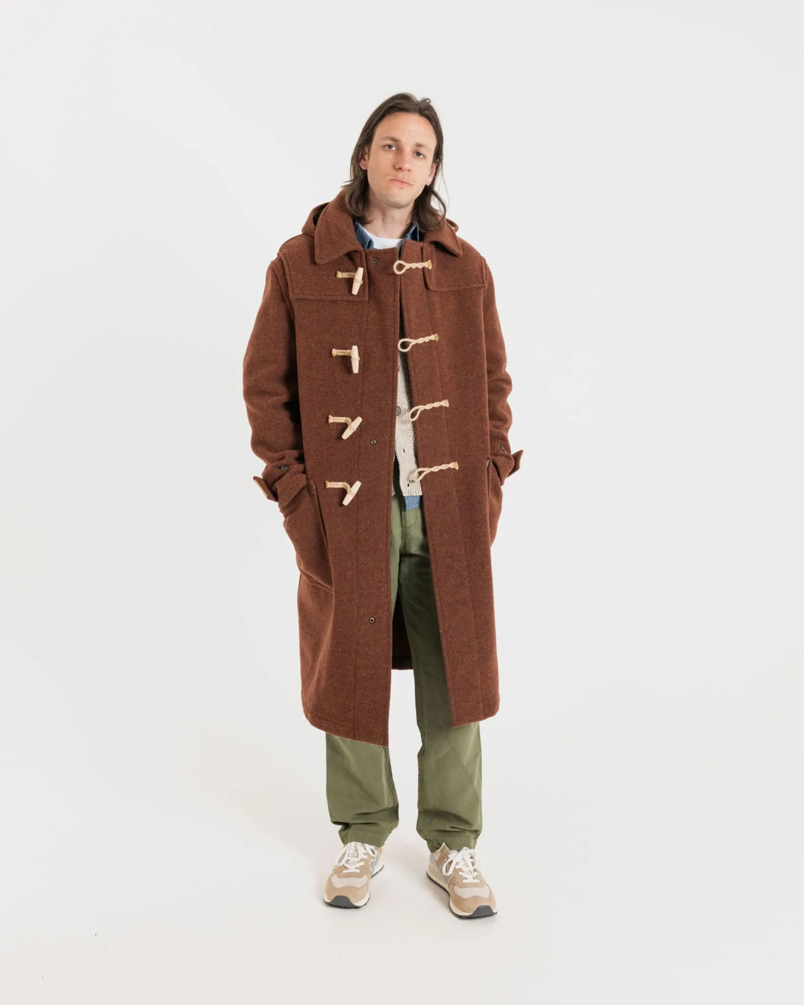 Harrison Duffle Coat Rust