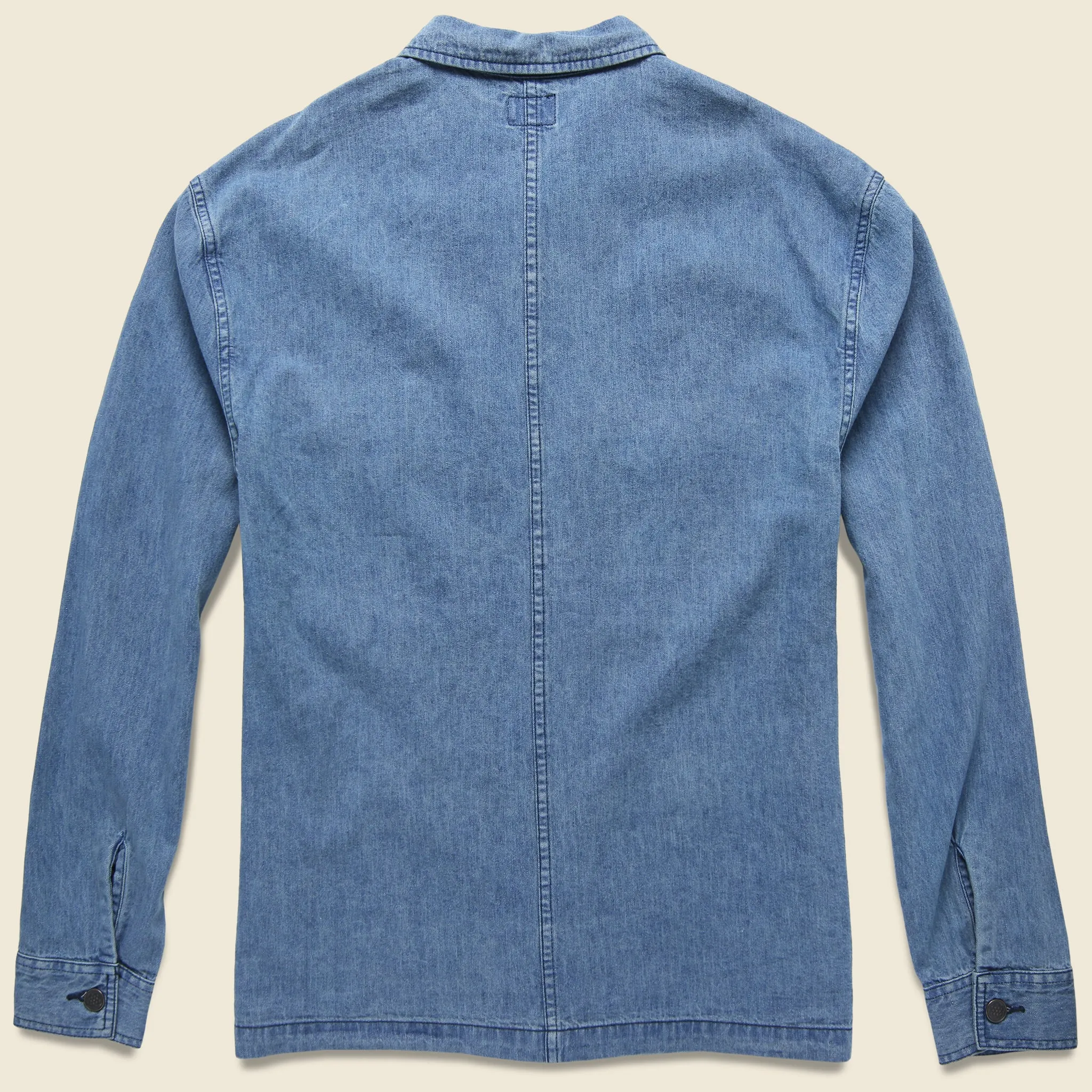 Hemp Corporal Jacket - Indigo