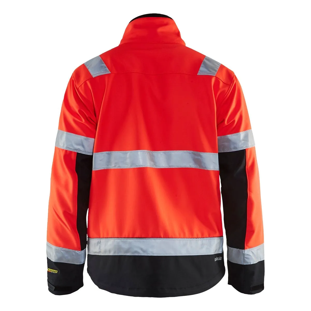 High Vis Softshell Jacket 4900 High Vis Oranje/Marine - Blåkläder