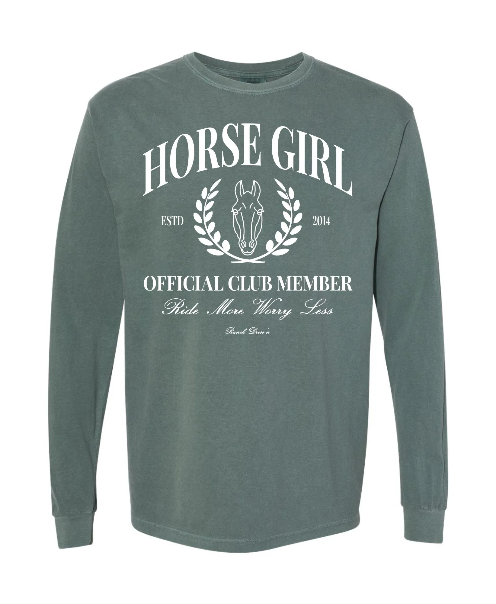 HORSE GIRL LONG SLEEVE | TEE