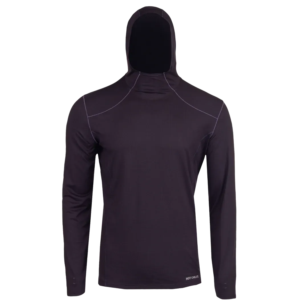 Hot Chillys Men Clima-Tek Hoodie Midweight Relaxed Fit Base Layer