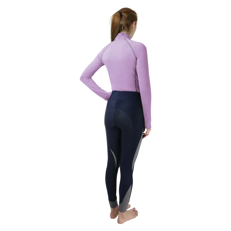 Hy Equestrian Sport Active Base Layer in Blooming Lilac - WEB EXCLUSIVE